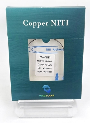 comprar Cabos de ortodontia super suaves de um grau redondo retangular de cobre NiTi Archwire online manufacture
