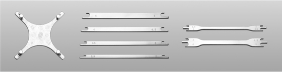 comprar Instrumentos Ortodônticos OEM / ODM Medidor de Posição do Bracket Metal online manufacture