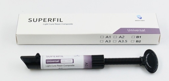 Superfil Nano Hybrid Dental Material de Enchimento Universal Resina Composita Light Cure