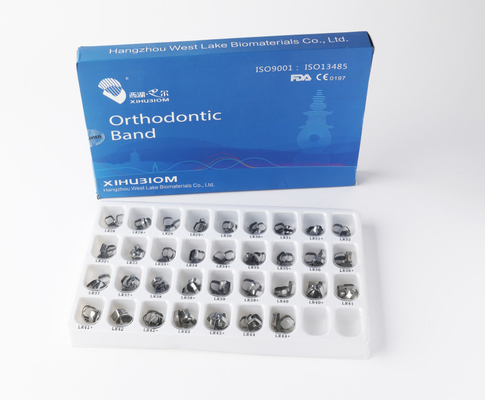 Westlake Ortodontic Molar Band Trays Classe II CE FDA ISO aprovado