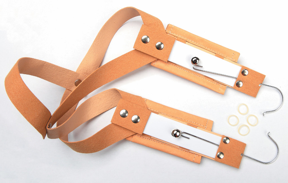 Metal J Hook High Pull Headgear Aparelho de ortodontia Tamanho S M L